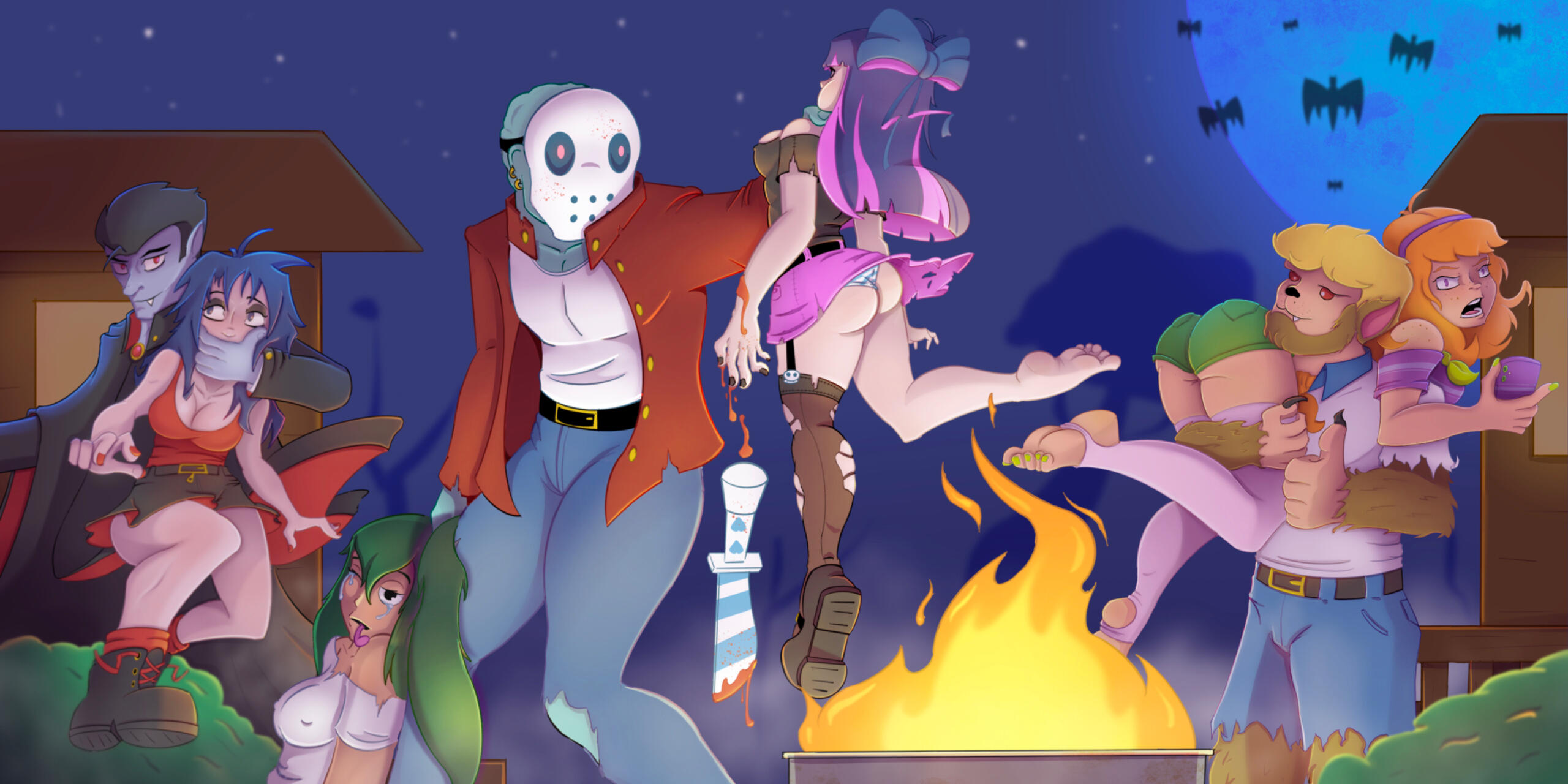 Halloween Game Mat Project